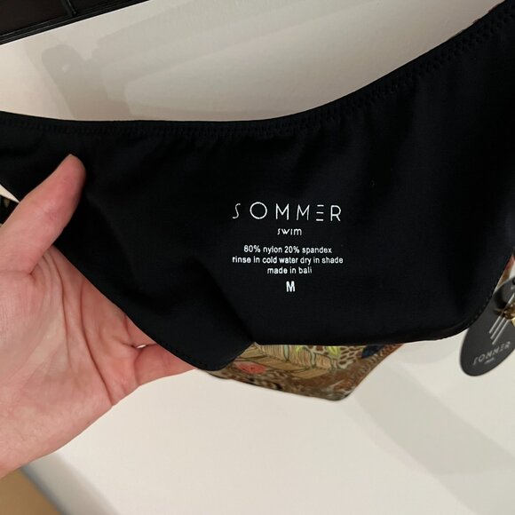 NWT: Sommer Swim Cheeky Bikini Bottoms Size Medium - Picture 8 of 16